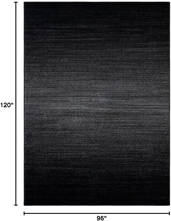 image:imageSAFAVIEH Adirondack Collection Area Rug 10 x 14 Black amp Grey Modern Design NonShedding amp Easy Care Ideal for High Traffic Areas in Living Room Bedroom ADR183FBlackGrey