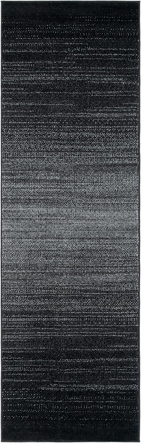 image:imageSAFAVIEH Adirondack Collection Area Rug 10 x 14 Black amp Grey Modern Design NonShedding amp Easy Care Ideal for High Traffic Areas in Living Room Bedroom ADR183FBlackGrey