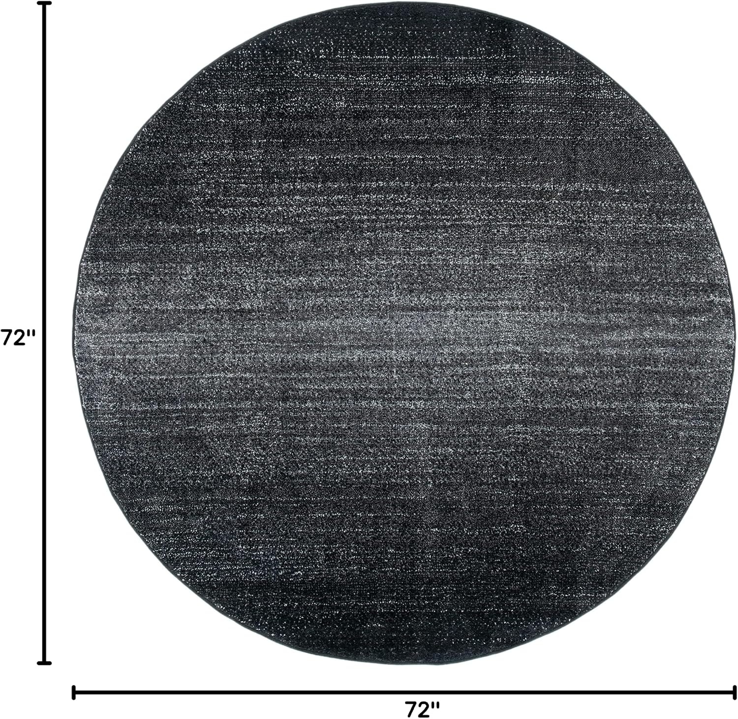 image:imageSAFAVIEH Adirondack Collection Area Rug 10 x 14 Black amp Grey Modern Design NonShedding amp Easy Care Ideal for High Traffic Areas in Living Room Bedroom ADR183FBlackGrey