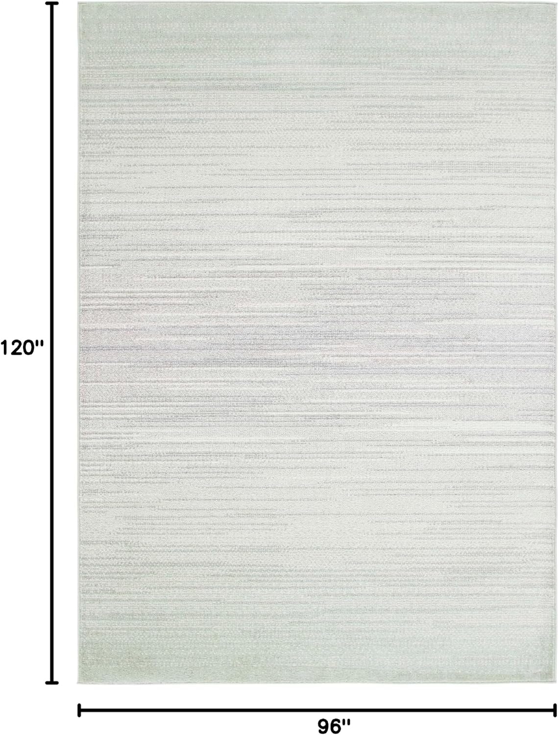 image:imageSAFAVIEH Adirondack Collection Area Rug 10 x 14 Black amp Grey Modern Design NonShedding amp Easy Care Ideal for High Traffic Areas in Living Room Bedroom ADR183FSageGrey