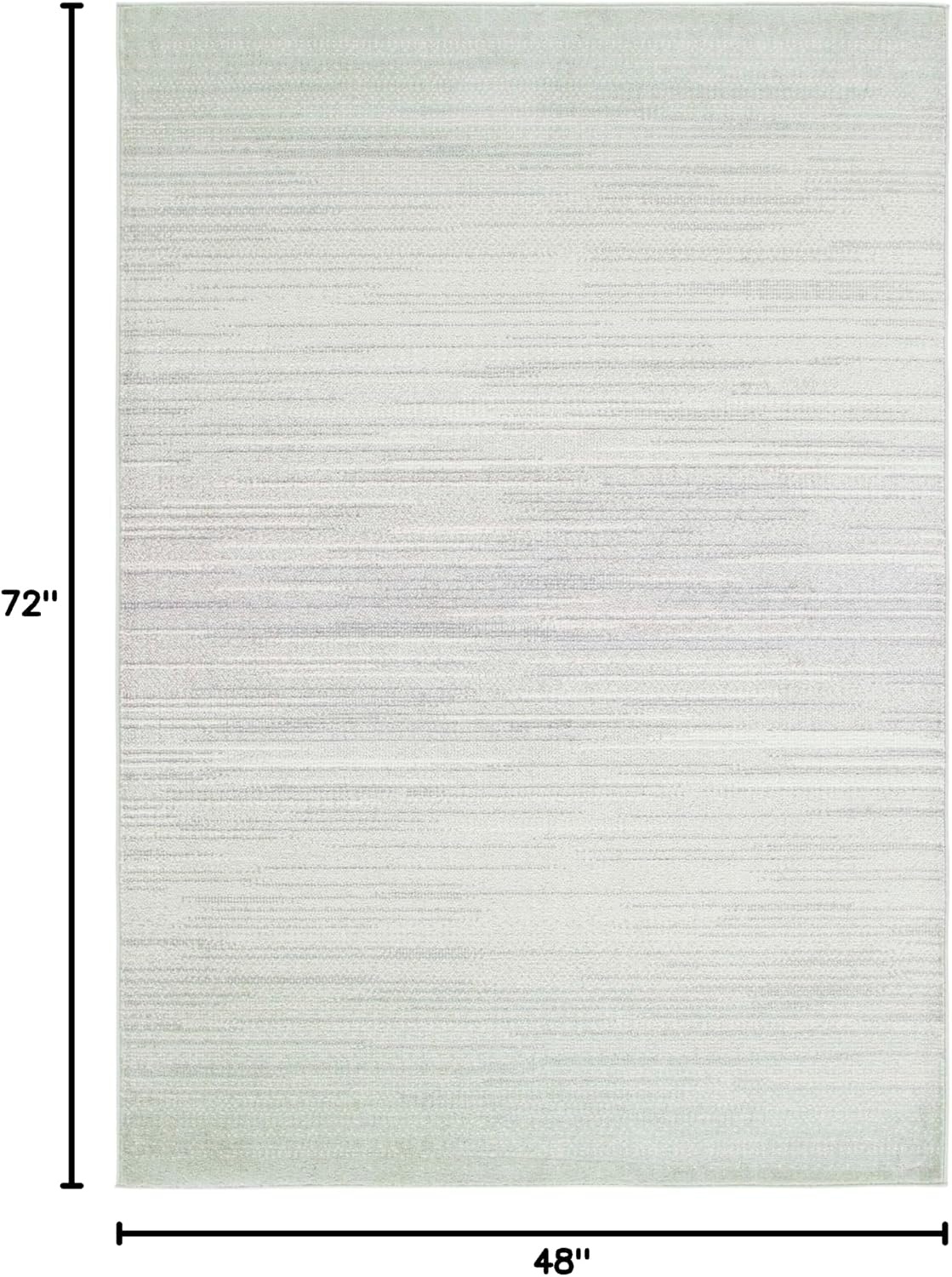 image:imageSAFAVIEH Adirondack Collection Area Rug 10 x 14 Black amp Grey Modern Design NonShedding amp Easy Care Ideal for High Traffic Areas in Living Room Bedroom ADR183FSageGrey