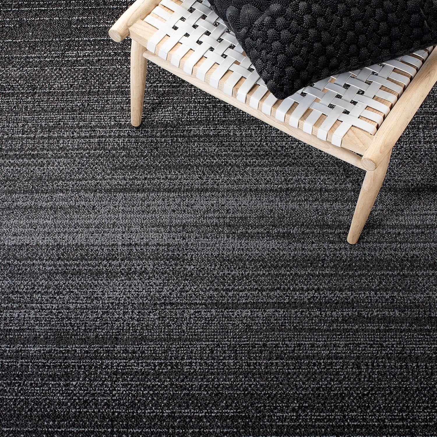 image:imageSAFAVIEH Adirondack Collection Area Rug 10 x 14 Black amp Grey Modern Design NonShedding amp Easy Care Ideal for High Traffic Areas in Living Room Bedroom ADR183FBlackGrey