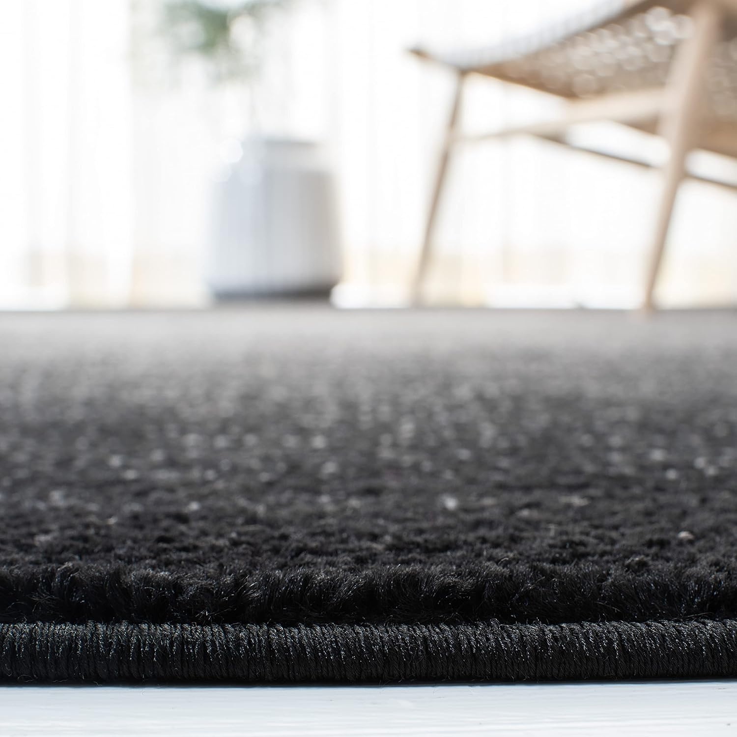 image:imageSAFAVIEH Adirondack Collection Area Rug 10 x 14 Black amp Grey Modern Design NonShedding amp Easy Care Ideal for High Traffic Areas in Living Room Bedroom ADR183FBlackGrey