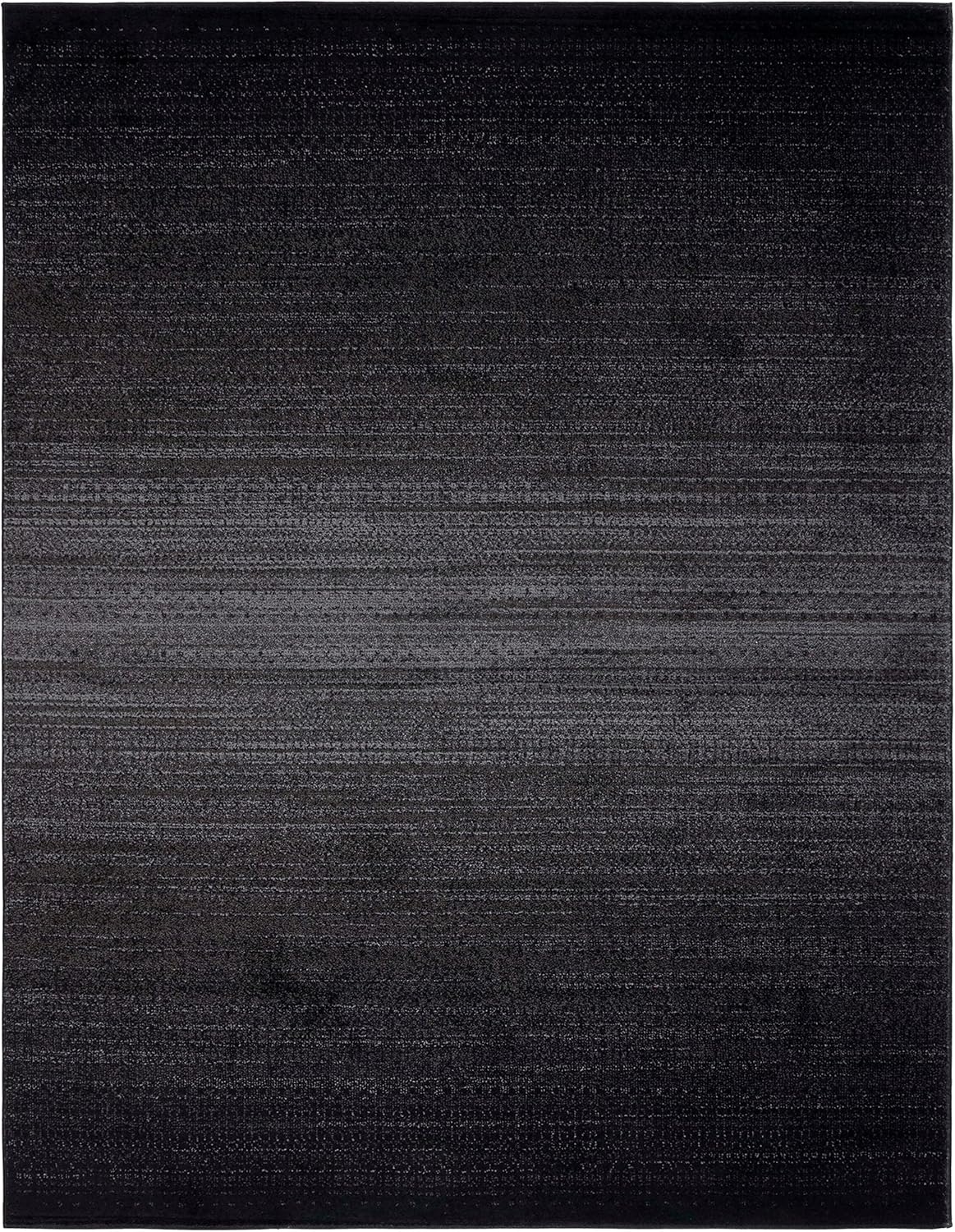 image:imageSAFAVIEH Adirondack Collection Area Rug 10 x 14 Black amp Grey Modern Design NonShedding amp Easy Care Ideal for High Traffic Areas in Living Room Bedroom ADR183FBlackGrey