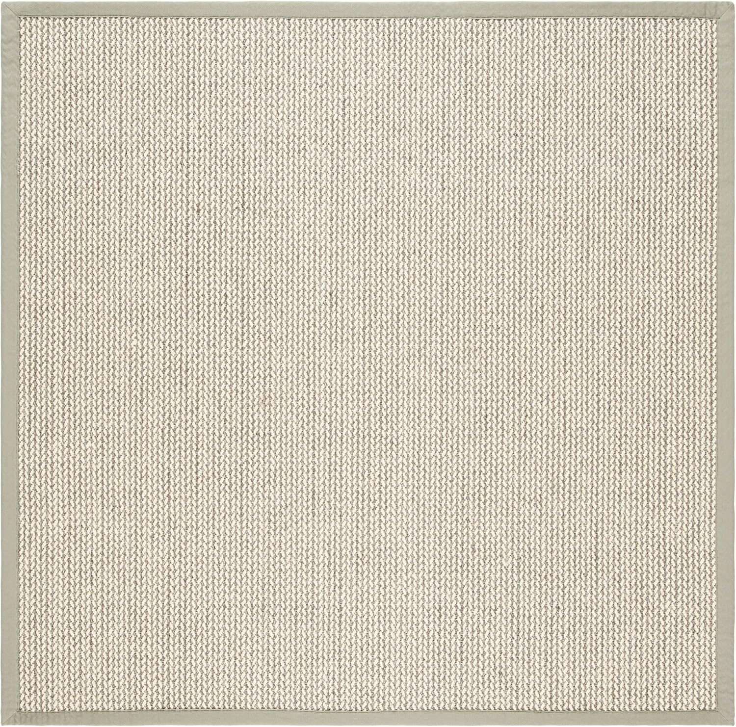 image:imageSAFAVIEH Area Rug 10x14 Natural Fiber Collection Large Beige Sisal amp Wool Woven Design with Border NF475BGrey