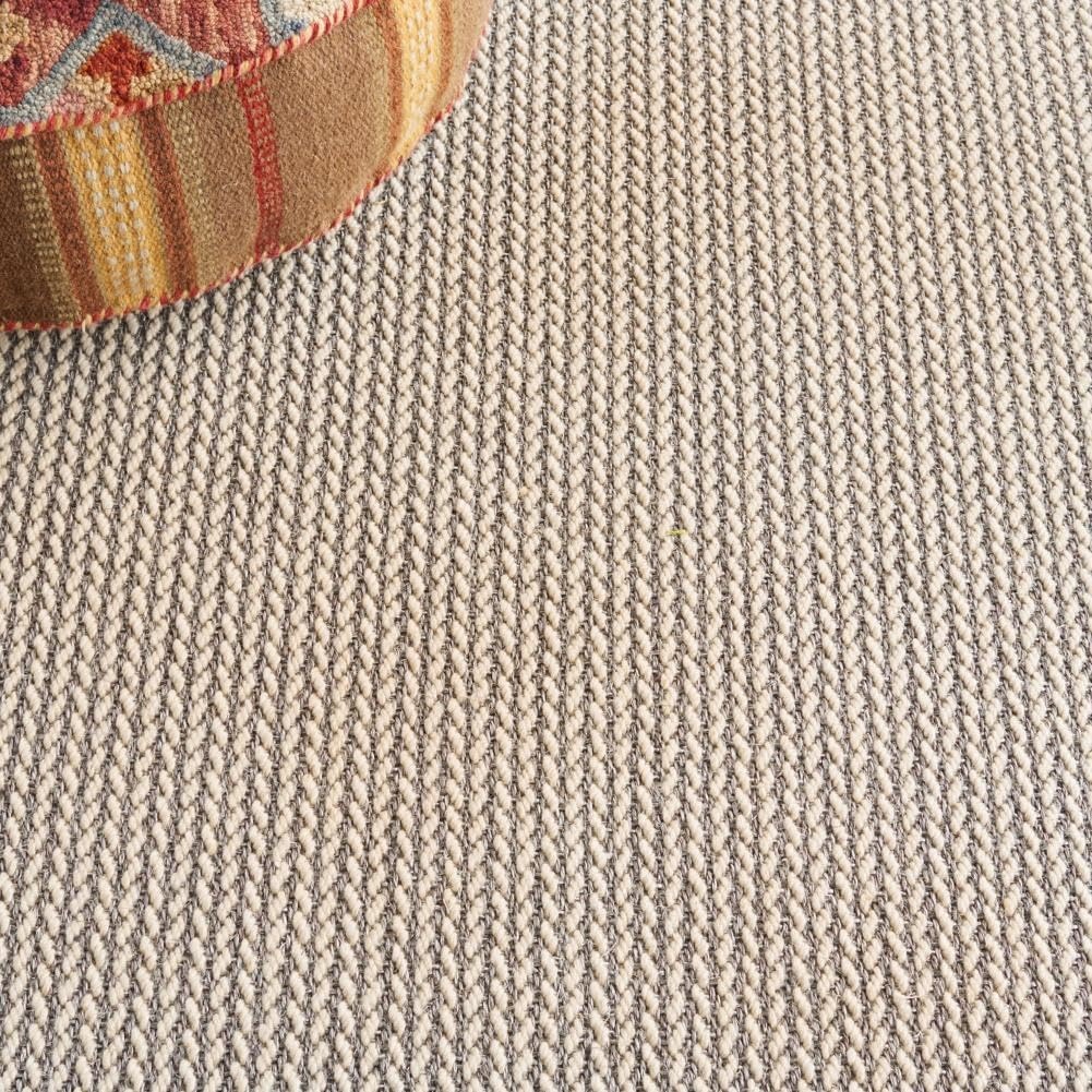 image:imageSAFAVIEH Area Rug 10x14 Natural Fiber Collection Large Beige Sisal amp Wool Woven Design with Border NF475BGrey