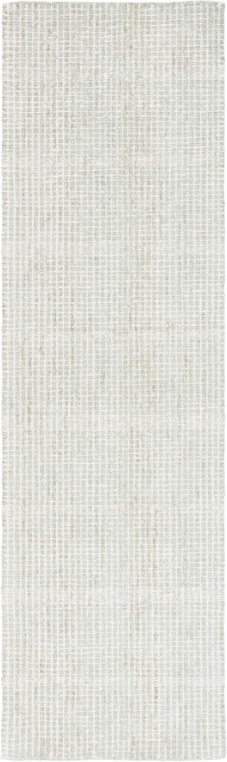 image:imageSAFAVIEH Area Rug 8x10 Abstract Collection Large Black amp Ivory Handmade Wool Ideal for Living Room Bedroom Office Dining Space ABT482ZSageIvory