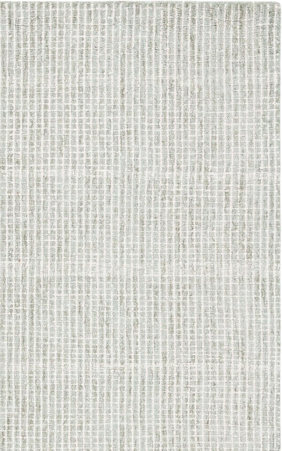 image:imageSAFAVIEH Area Rug 8x10 Abstract Collection Large Black amp Ivory Handmade Wool Ideal for Living Room Bedroom Office Dining Space ABT482ZSageIvory