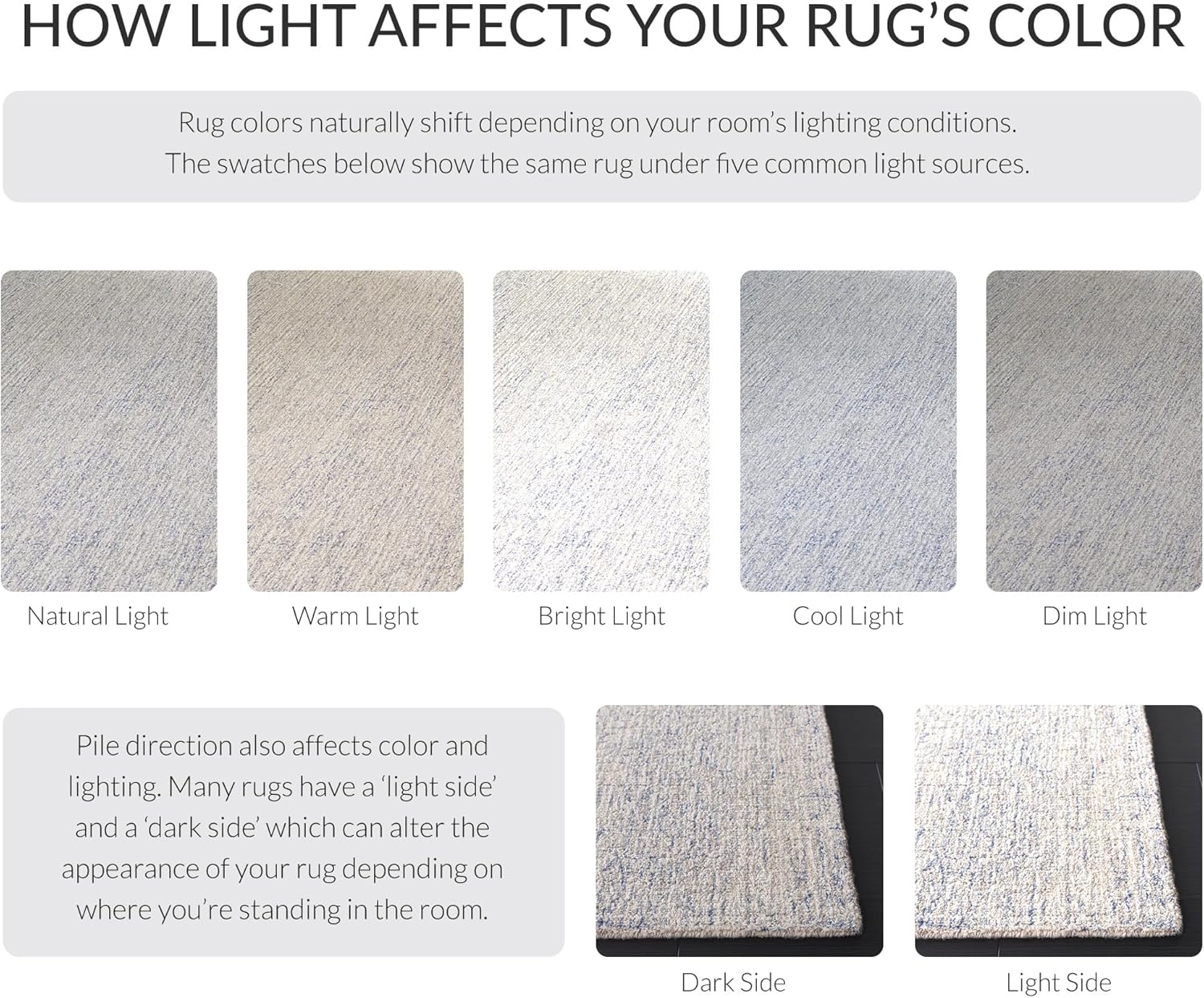 image:imageSAFAVIEH Area Rug 8x10 Abstract Collection Large Ivory amp Blue Handmade Wool Ideal for Living Room Bedroom Office Dining Space ABT471MIvoryBlue