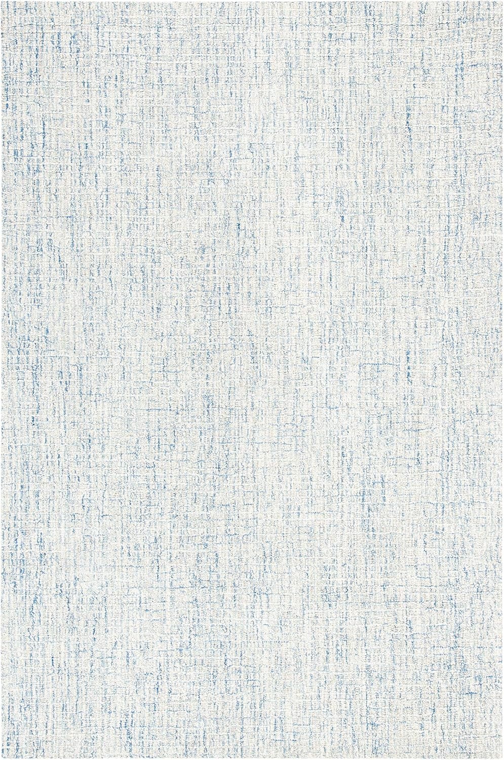 image:imageSAFAVIEH Area Rug 8x10 Abstract Collection Large Ivory amp Blue Handmade Wool Ideal for Living Room Bedroom Office Dining Space ABT471MIvoryBlue