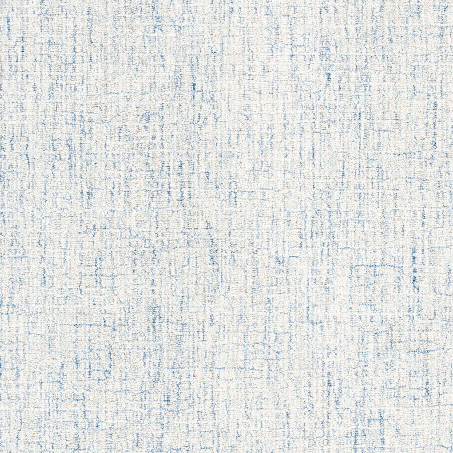 image:imageSAFAVIEH Area Rug 8x10 Abstract Collection Large Ivory amp Blue Handmade Wool Ideal for Living Room Bedroom Office Dining Space ABT471MIvoryBlue