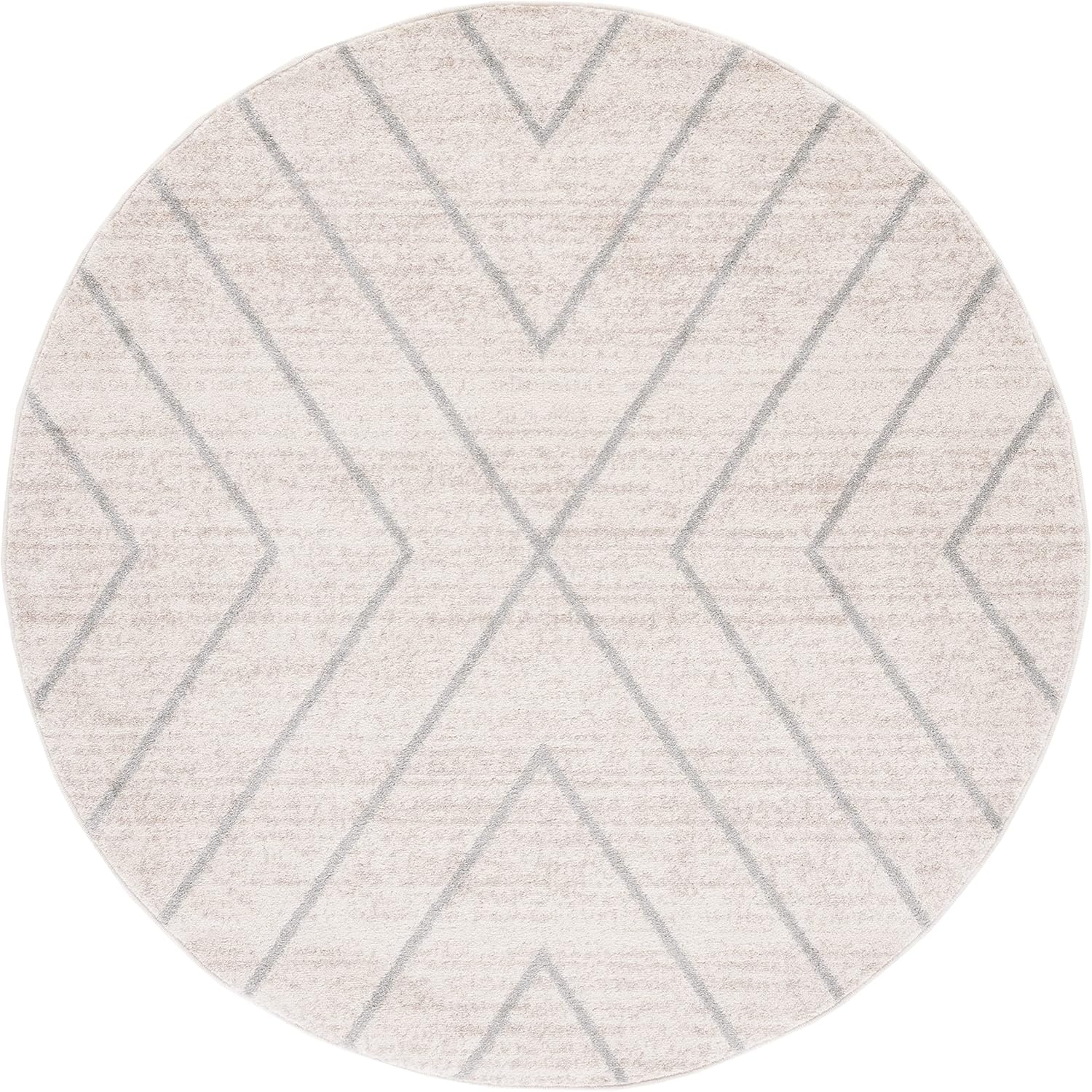 image:imageSAFAVIEH Area Rug 8x10 Adirondack Collection Large Black amp Light Grey Modern Geometric Design NonShedding amp Easy Cleaning Ideal for Living Room Bedroom Office Dining Space ADR251FIvoryLight Grey