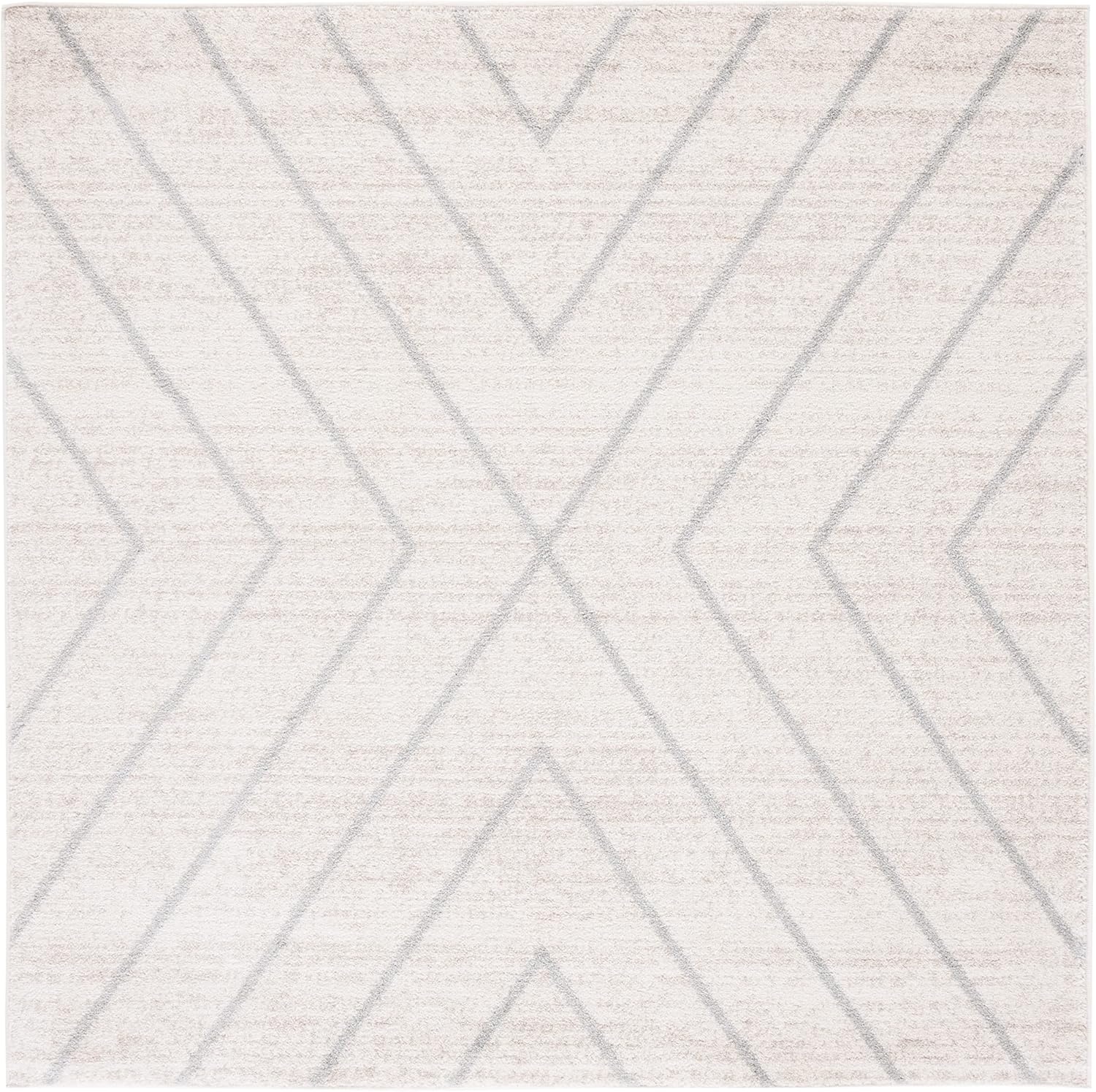 image:imageSAFAVIEH Area Rug 8x10 Adirondack Collection Large Black amp Light Grey Modern Geometric Design NonShedding amp Easy Cleaning Ideal for Living Room Bedroom Office Dining Space ADR251FIvoryLight Grey