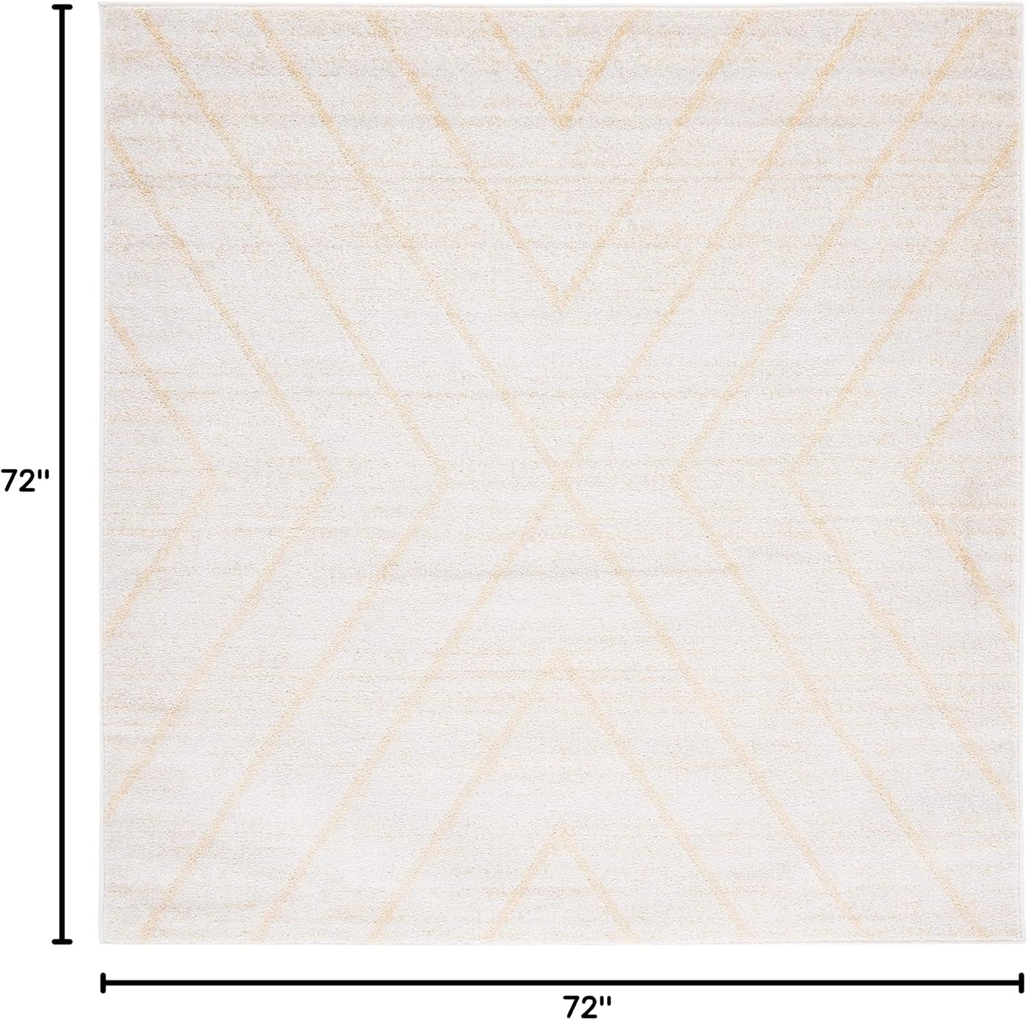 image:imageSAFAVIEH Area Rug 8x10 Adirondack Collection Large Black amp Light Grey Modern Geometric Design NonShedding amp Easy Cleaning Ideal for Living Room Bedroom Office Dining Space ADR251FIvoryGold