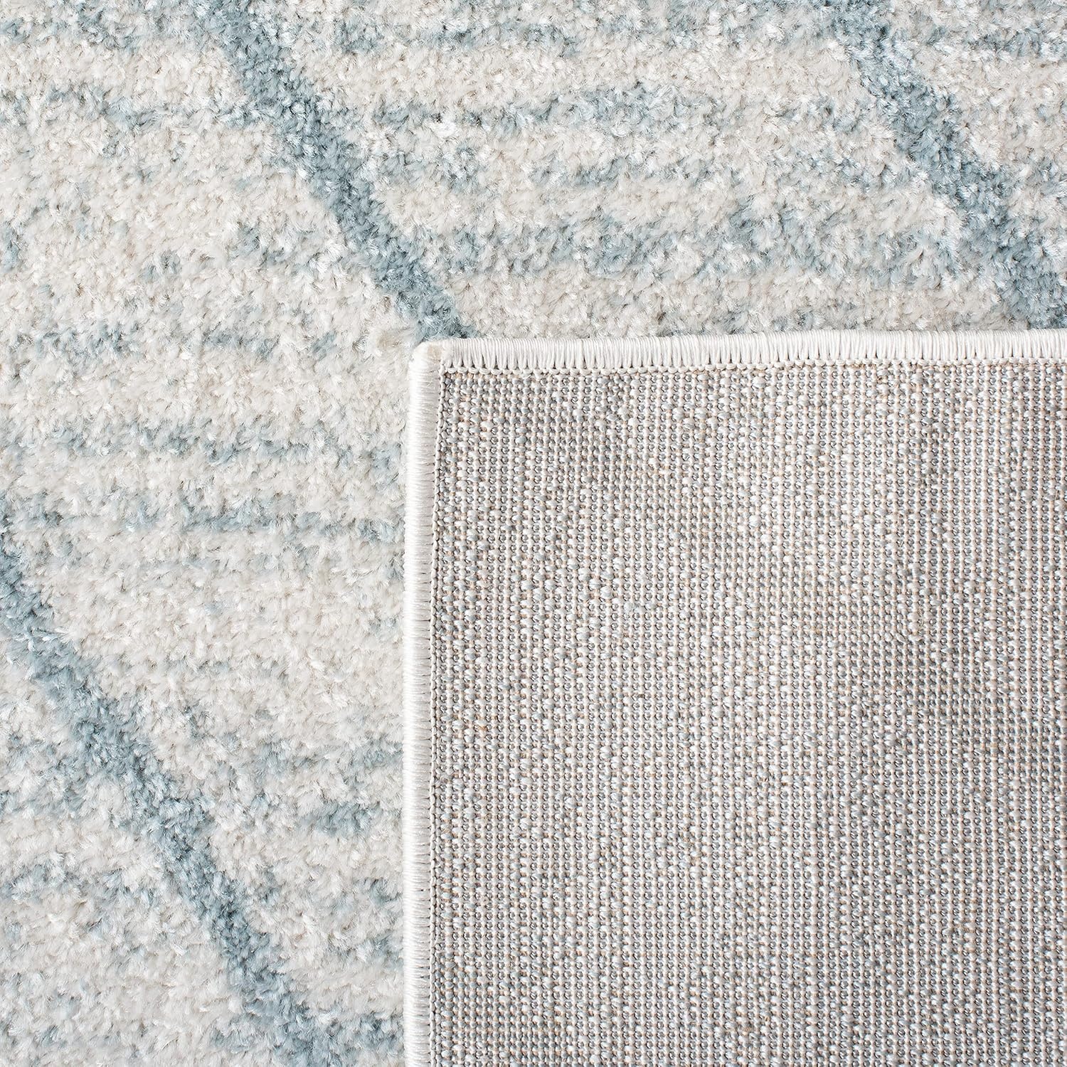 image:imageSAFAVIEH Area Rug 8x10 Adirondack Collection Large Black amp Light Grey Modern Geometric Design NonShedding amp Easy Cleaning Ideal for Living Room Bedroom Office Dining Space ADR251FLight GreyLight Blue