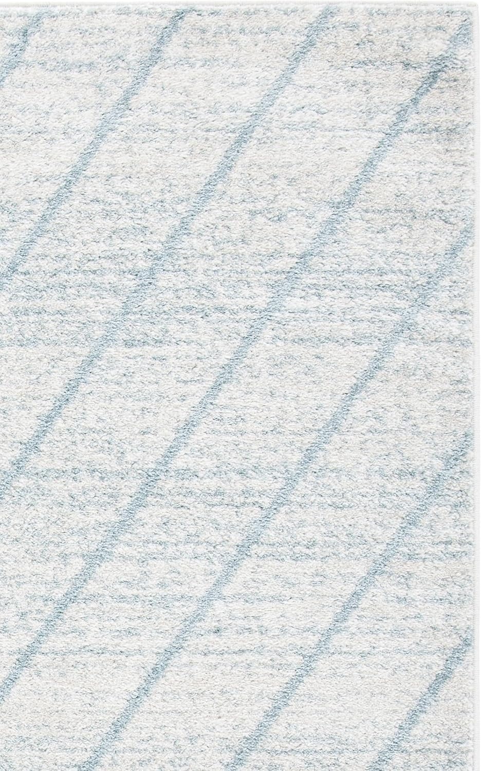 image:imageSAFAVIEH Area Rug 8x10 Adirondack Collection Large Black amp Light Grey Modern Geometric Design NonShedding amp Easy Cleaning Ideal for Living Room Bedroom Office Dining Space ADR251FLight GreyLight Blue