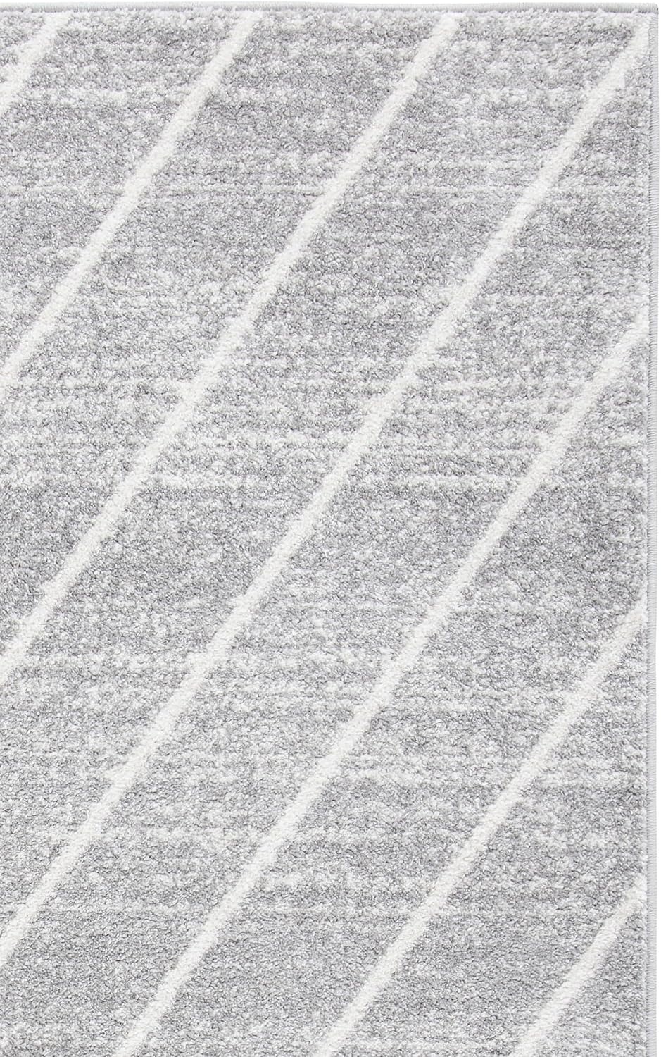 image:imageSAFAVIEH Area Rug 8x10 Adirondack Collection Large Black amp Light Grey Modern Geometric Design NonShedding amp Easy Cleaning Ideal for Living Room Bedroom Office Dining Space ADR251FGreyIvory