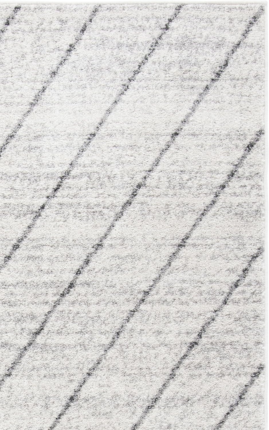 image:imageSAFAVIEH Area Rug 8x10 Adirondack Collection Large Black amp Light Grey Modern Geometric Design NonShedding amp Easy Cleaning Ideal for Living Room Bedroom Office Dining Space ADR251FIvoryDark Grey