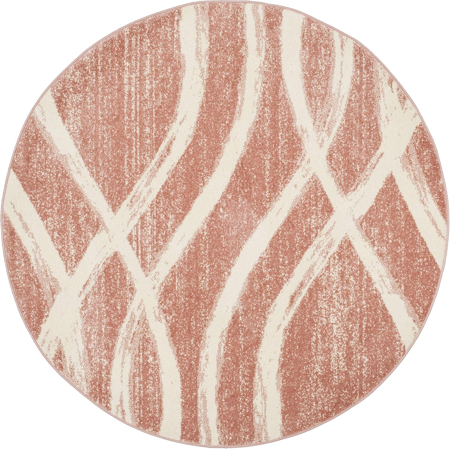 image:imageSAFAVIEH Area Rug 8x10 Adirondack Collection Large Sage amp Cream Modern Wave Design NonShedding amp Easy to Clean Ideal for Living Room Bedroom Dining Space ADR125XRoseCream