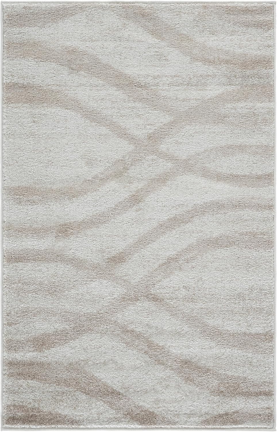 image:imageSAFAVIEH Area Rug 8x10 Adirondack Collection Large Sage amp Cream Modern Wave Design NonShedding amp Easy to Clean Ideal for Living Room Bedroom Dining Space ADR125XBeigeTaupe