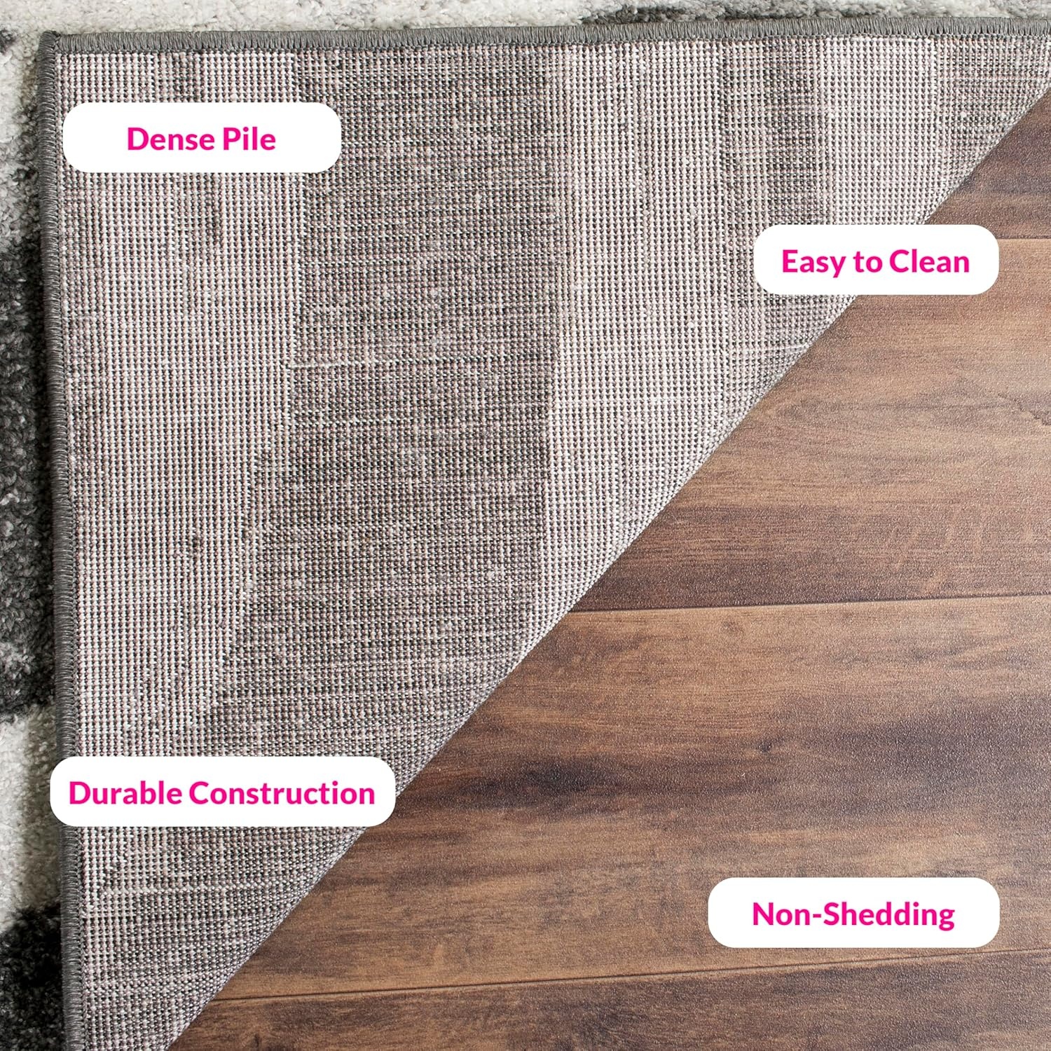image:imageSAFAVIEH Area Rug 8x10 Adirondack Collection Large Sage amp Cream Modern Wave Design NonShedding amp Easy to Clean Ideal for Living Room Bedroom Dining Space ADR125XCharcoalIvory