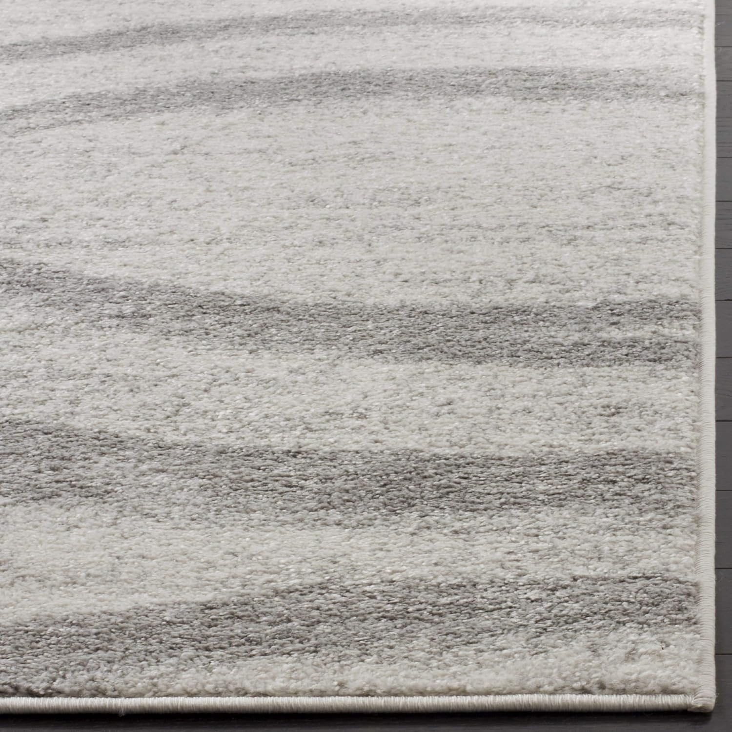 image:imageSAFAVIEH Area Rug 8x10 Adirondack Collection Large Sage amp Cream Modern Wave Design NonShedding amp Easy to Clean Ideal for Living Room Bedroom Dining Space ADR125XCreamGrey