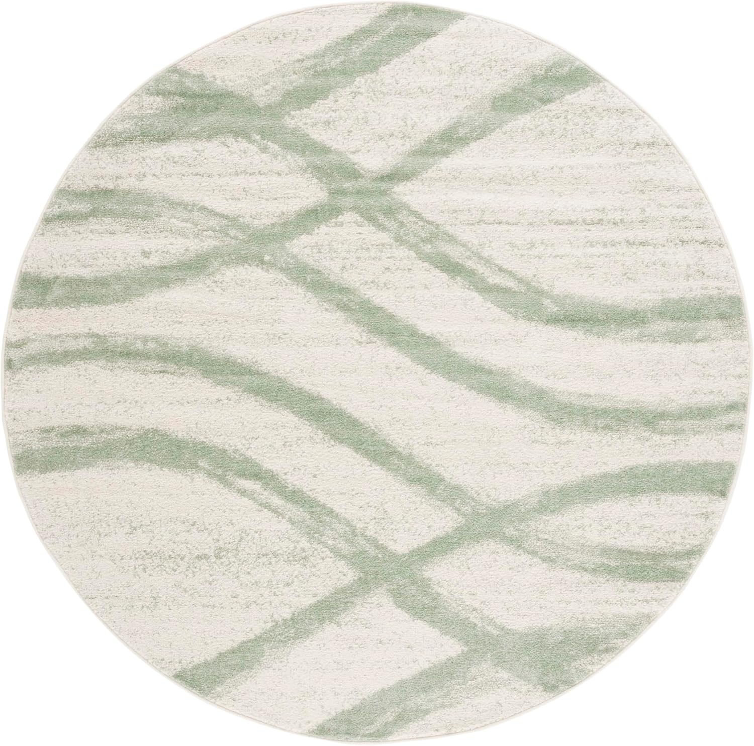 image:imageSAFAVIEH Area Rug 8x10 Adirondack Collection Large Sage amp Cream Modern Wave Design NonShedding amp Easy to Clean Ideal for Living Room Bedroom Dining Space ADR125XIvorySage