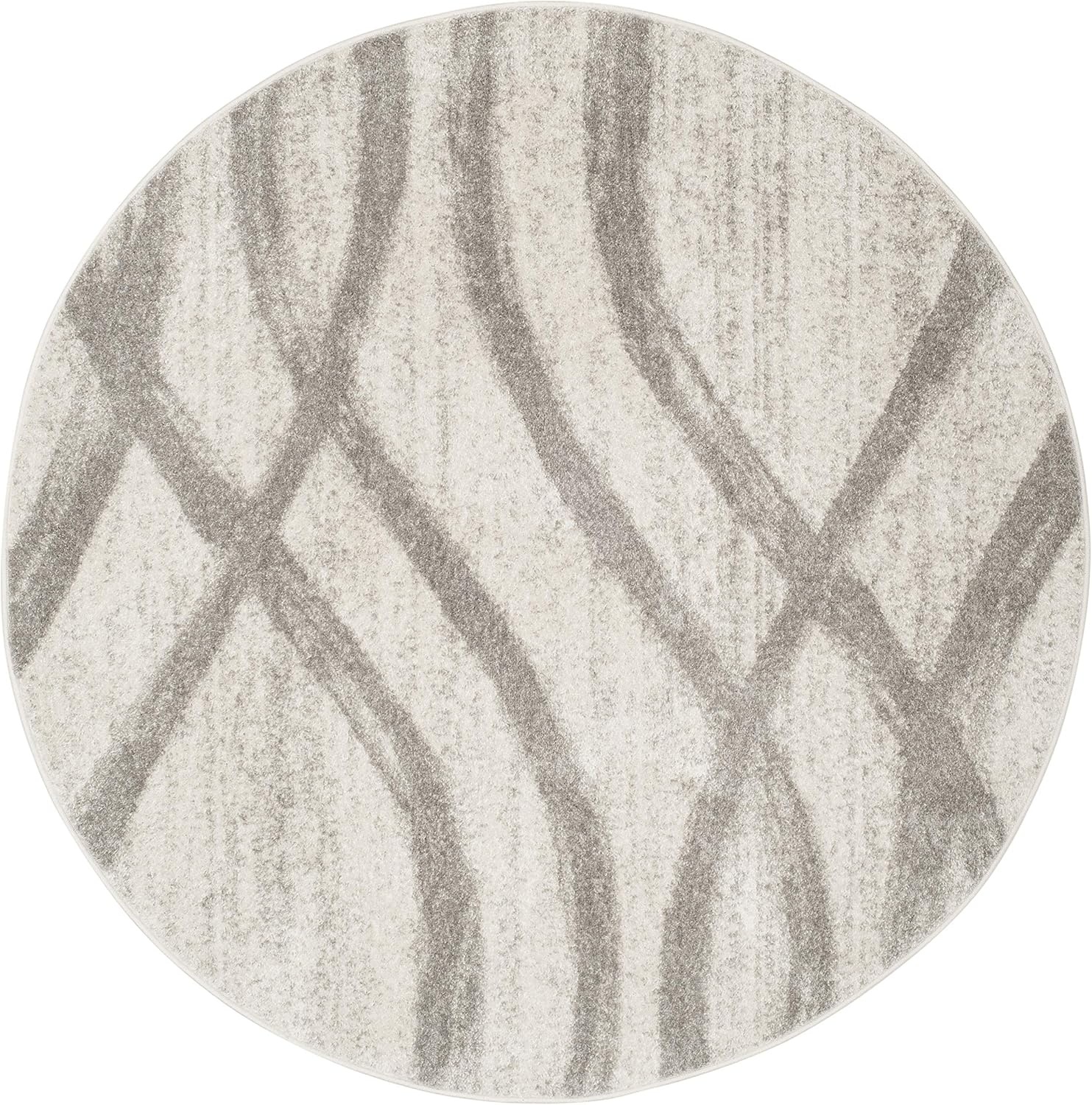 image:imageSAFAVIEH Area Rug 8x10 Adirondack Collection Large Sage amp Cream Modern Wave Design NonShedding amp Easy to Clean Ideal for Living Room Bedroom Dining Space ADR125XCreamGrey
