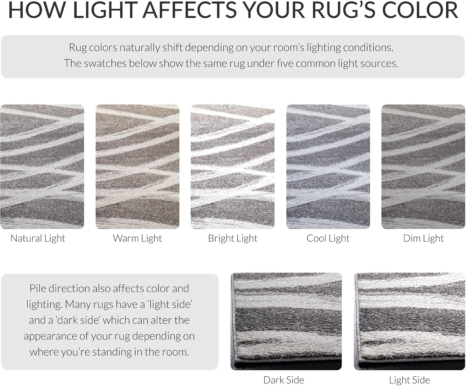 image:imageSAFAVIEH Area Rug 8x10 Adirondack Collection Large Sage amp Cream Modern Wave Design NonShedding amp Easy to Clean Ideal for Living Room Bedroom Dining Space ADR125XCharcoalIvory