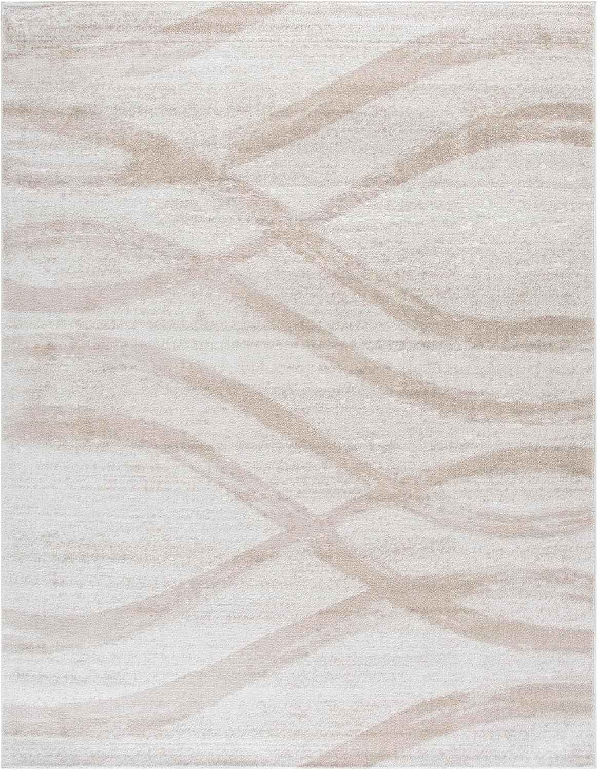 image:imageSAFAVIEH Area Rug 8x10 Adirondack Collection Large Sage amp Cream Modern Wave Design NonShedding amp Easy to Clean Ideal for Living Room Bedroom Dining Space ADR125XBeigeTaupe
