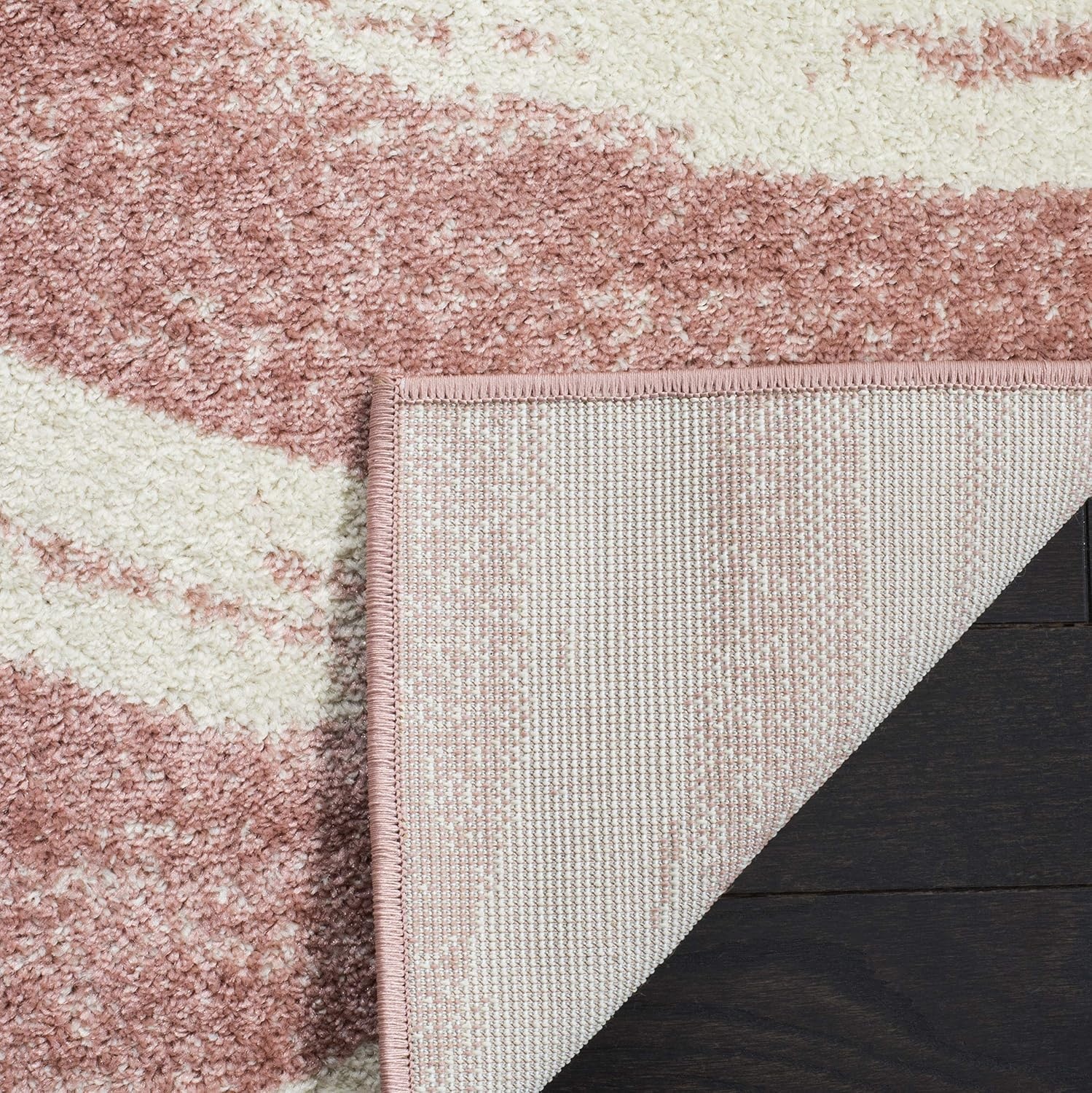image:imageSAFAVIEH Area Rug 8x10 Adirondack Collection Large Sage amp Cream Modern Wave Design NonShedding amp Easy to Clean Ideal for Living Room Bedroom Dining Space ADR125XRoseCream