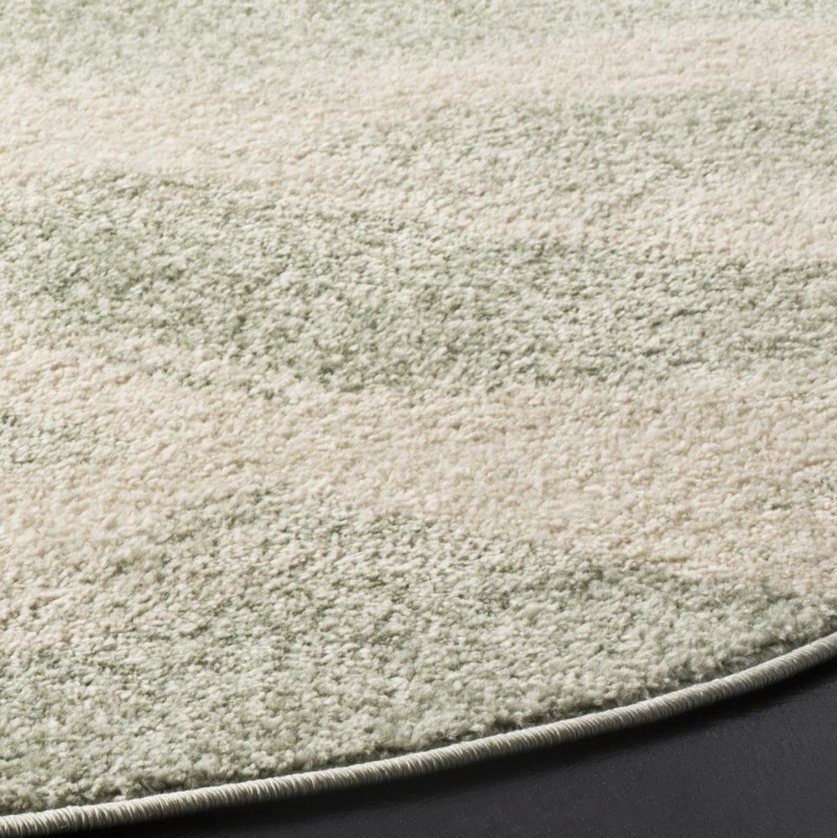 image:imageSAFAVIEH Area Rug 8x10 Adirondack Collection Large Sage amp Cream Modern Wave Design NonShedding amp Easy to Clean Ideal for Living Room Bedroom Dining Space ADR125XSageCream