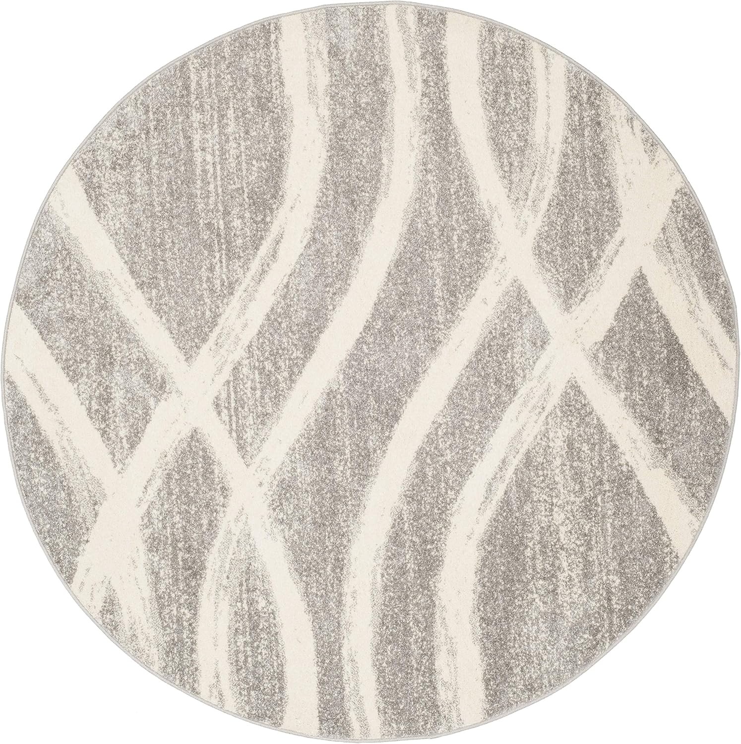 image:imageSAFAVIEH Area Rug 8x10 Adirondack Collection Large Sage amp Cream Modern Wave Design NonShedding amp Easy to Clean Ideal for Living Room Bedroom Dining Space ADR125XGreyCream