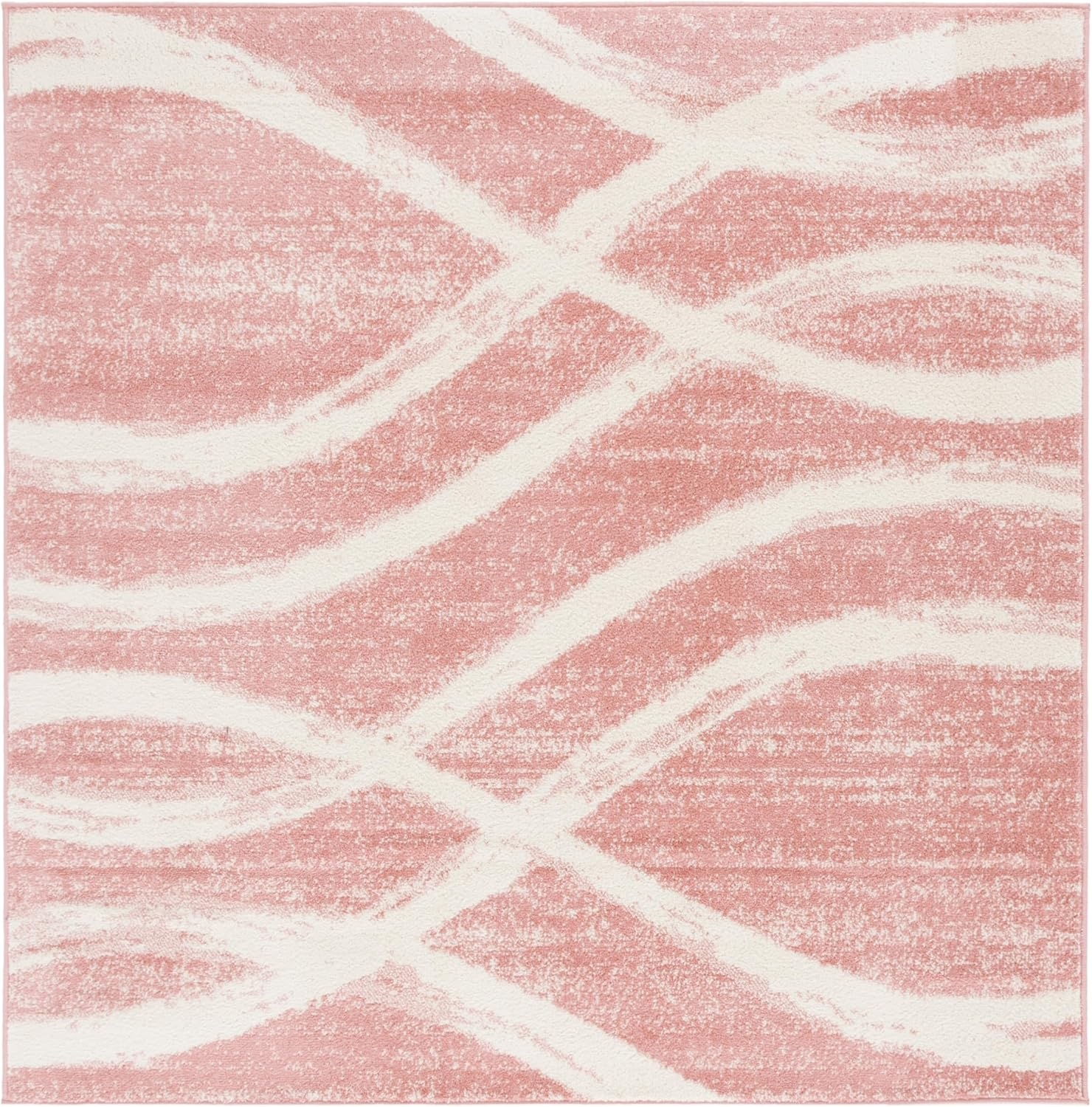 image:imageSAFAVIEH Area Rug 8x10 Adirondack Collection Large Sage amp Cream Modern Wave Design NonShedding amp Easy to Clean Ideal for Living Room Bedroom Dining Space ADR125XRoseCream
