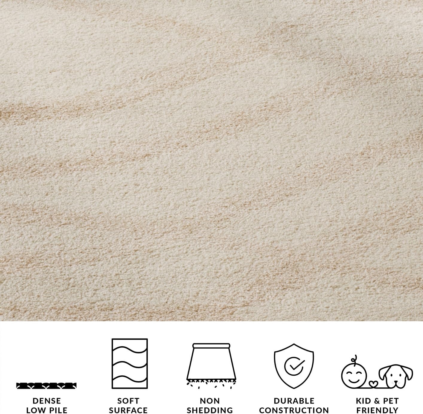 image:imageSAFAVIEH Area Rug 8x10 Adirondack Collection Large Sage amp Cream Modern Wave Design NonShedding amp Easy to Clean Ideal for Living Room Bedroom Dining Space ADR125XCreamChampagne