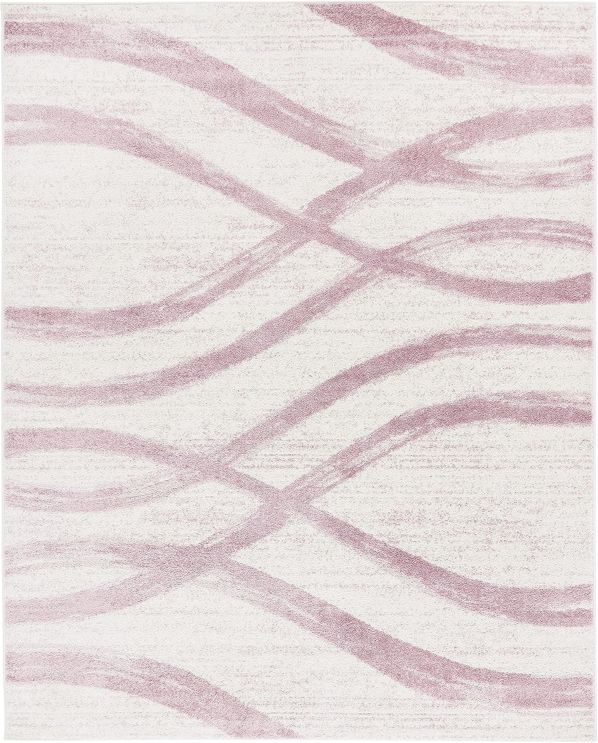 image:imageSAFAVIEH Area Rug 8x10 Adirondack Collection Large Sage amp Cream Modern Wave Design NonShedding amp Easy to Clean Ideal for Living Room Bedroom Dining Space ADR125XCreamPurple
