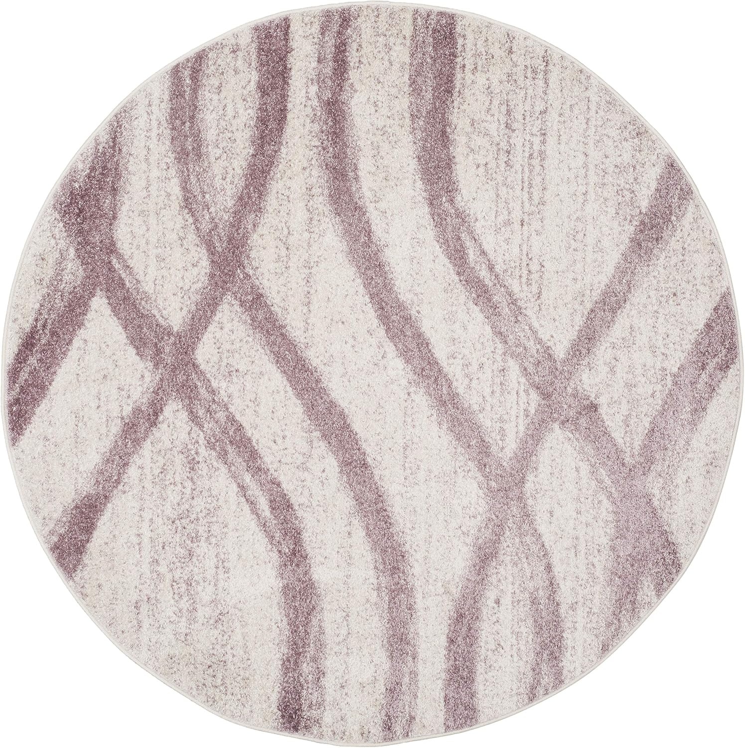 image:imageSAFAVIEH Area Rug 8x10 Adirondack Collection Large Sage amp Cream Modern Wave Design NonShedding amp Easy to Clean Ideal for Living Room Bedroom Dining Space ADR125XCreamPurple