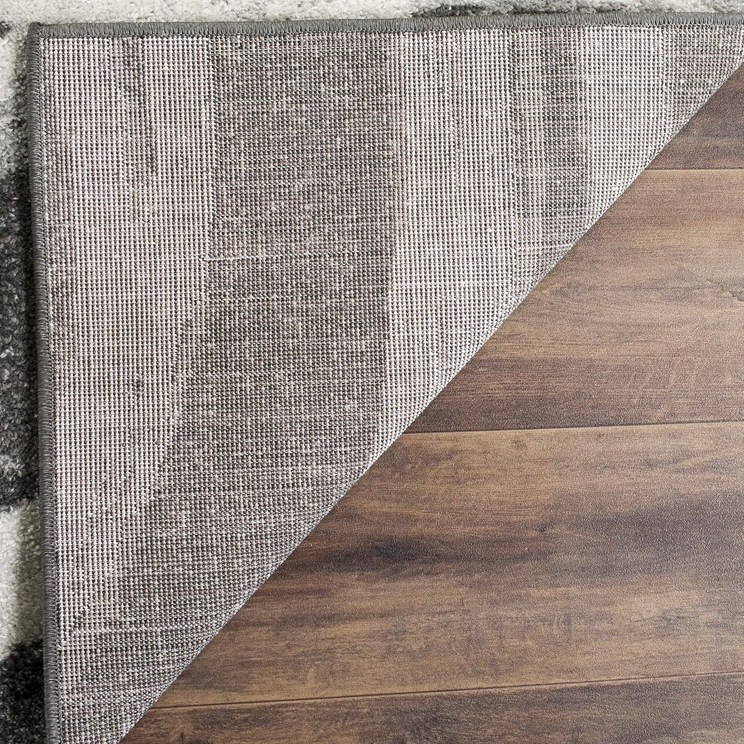 image:imageSAFAVIEH Area Rug 8x10 Adirondack Collection Large Sage amp Cream Modern Wave Design NonShedding amp Easy to Clean Ideal for Living Room Bedroom Dining Space ADR125XCharcoalIvory