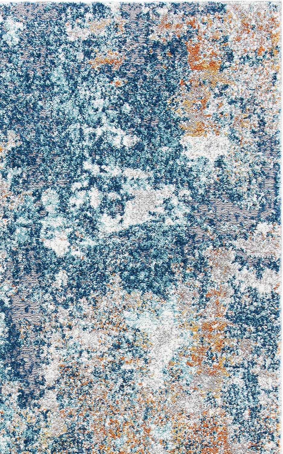 image:imageSAFAVIEH Area Rug 8x10 Aston Collection Large Navy amp Grey Modern Abstract Design NonShedding amp Easy Cleaning Ideal for Living Room Bedroom Office Dining Space ASN710NNavyGold