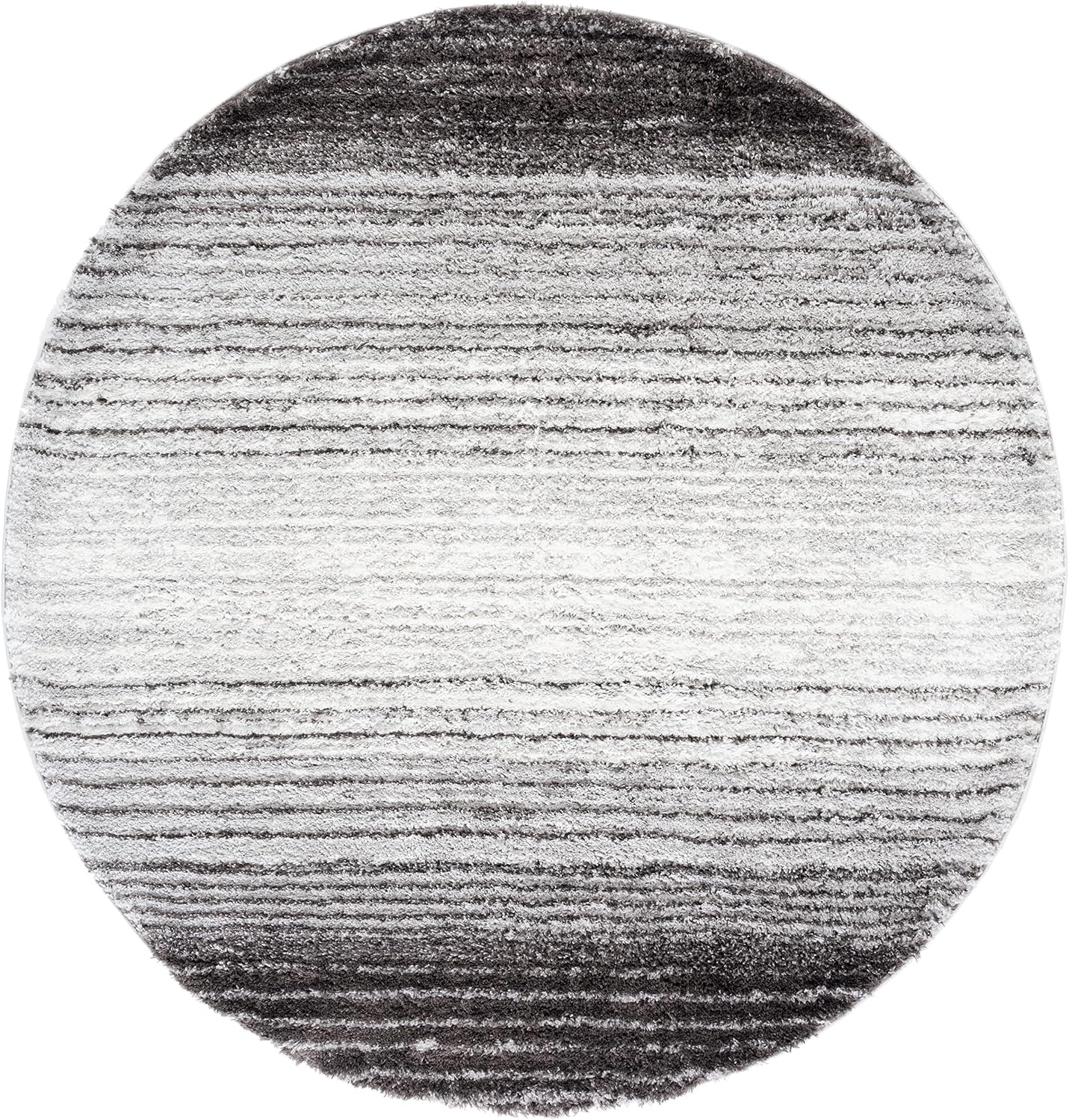 image:imageSAFAVIEH Area Rug 8x10 Berber Shag Collection Large Blue Rust amp Ivory Modern Design NonShedding amp Easy Cleaning Plush Thick Pile Ideal for Living Room Bedroom Dining Space BER571AGreyDark Grey