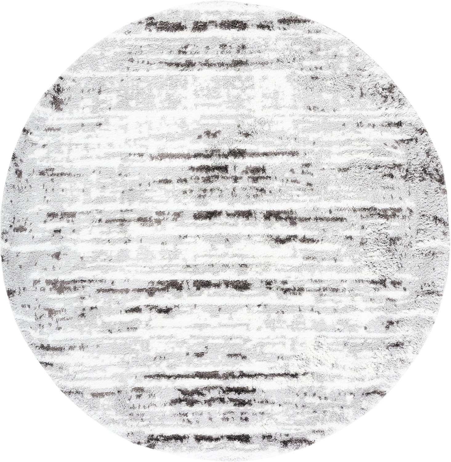 image:imageSAFAVIEH Area Rug 8x10 Berber Shag Collection Large Grey amp Dark Grey Modern Design NonShedding amp Easy Cleaning Plush Thick Pile Ideal for Living Room Bedroom Dining Space BER539FGreyDark Grey