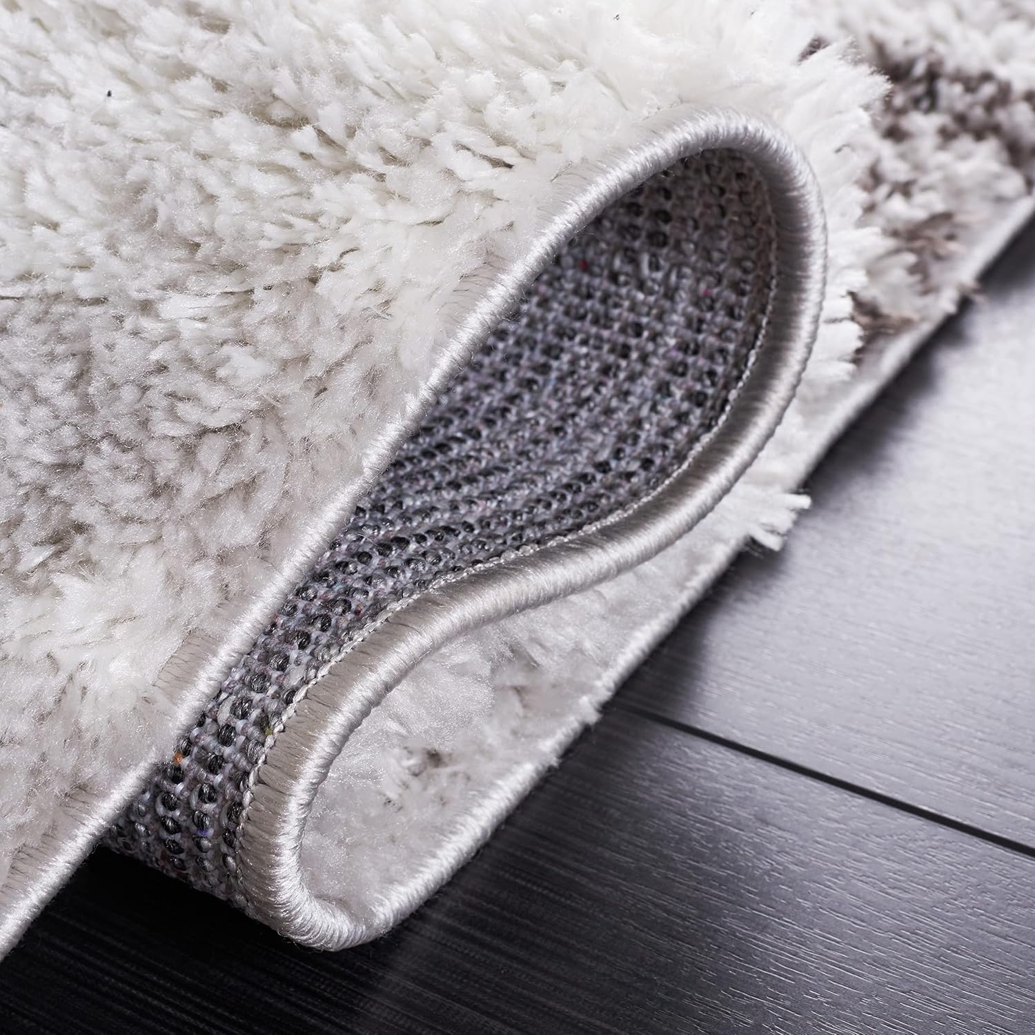 image:imageSAFAVIEH Area Rug 8x10 Berber Shag Collection Large Grey amp Light Grey Modern Design NonShedding amp Easy Cleaning Plush Thick Pile Ideal for Living Room Bedroom Dining Space BER541FGreyLight Grey