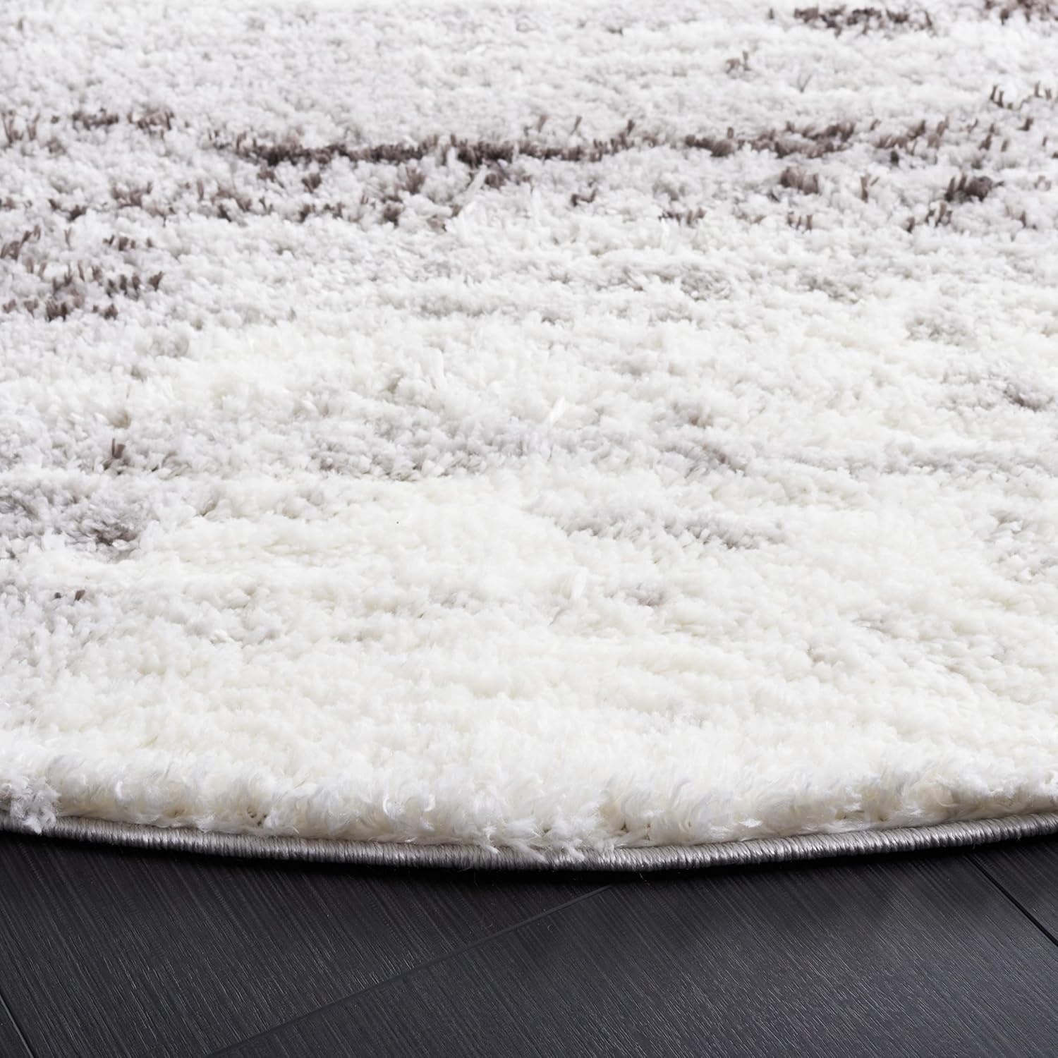 image:imageSAFAVIEH Area Rug 8x10 Berber Shag Collection Large Grey amp Light Grey Modern Design NonShedding amp Easy Cleaning Plush Thick Pile Ideal for Living Room Bedroom Dining Space BER541FGreyLight Grey