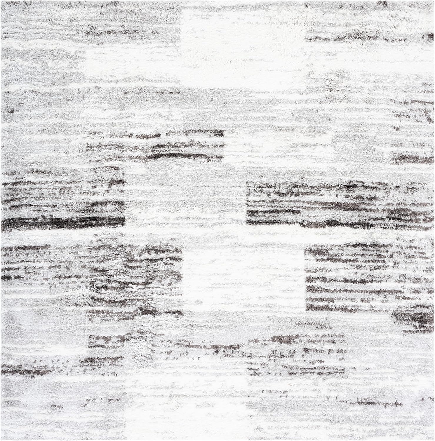 image:imageSAFAVIEH Area Rug 8x10 Berber Shag Collection Large Grey amp Light Grey Modern Design NonShedding amp Easy Cleaning Plush Thick Pile Ideal for Living Room Bedroom Dining Space BER541FGreyLight Grey