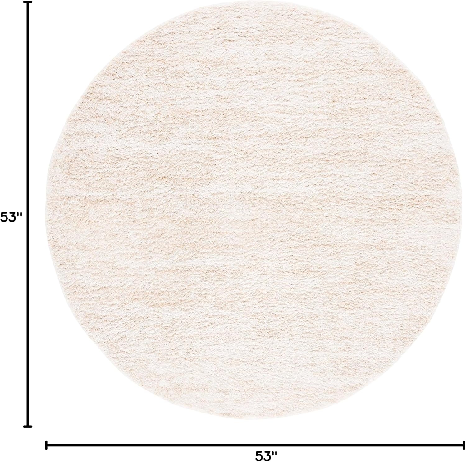 image:imageSAFAVIEH Area Rug 8x10 Berber Shag Collection Large Ivory amp Beige Modern Design NonShedding amp Easy Cleaning Plush Thick Pile Ideal for Living Room Bedroom Dining Space BER563AIvoryBeige
