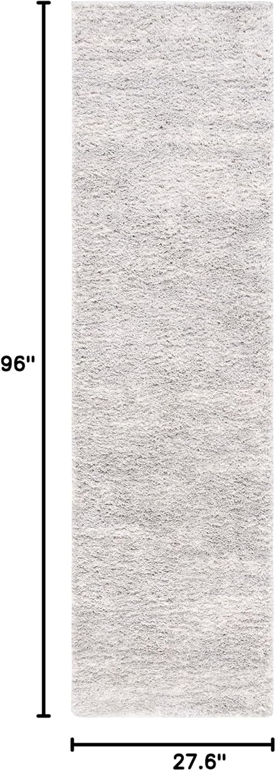 image:imageSAFAVIEH Area Rug 8x10 Berber Shag Collection Large Ivory amp Beige Modern Design NonShedding amp Easy Cleaning Plush Thick Pile Ideal for Living Room Bedroom Dining Space BER563AGreyIvory