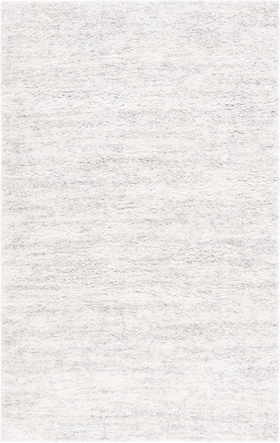 image:imageSAFAVIEH Area Rug 8x10 Berber Shag Collection Large Ivory amp Beige Modern Design NonShedding amp Easy Cleaning Plush Thick Pile Ideal for Living Room Bedroom Dining Space BER563AIvoryLight Grey