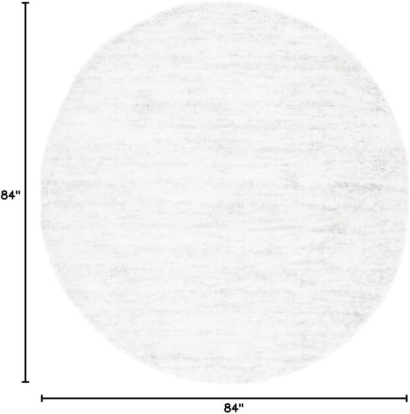 image:imageSAFAVIEH Area Rug 8x10 Berber Shag Collection Large Ivory amp Beige Modern Design NonShedding amp Easy Cleaning Plush Thick Pile Ideal for Living Room Bedroom Dining Space BER563AIvoryLight Grey