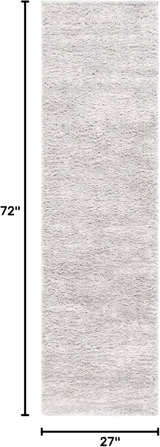 image:imageSAFAVIEH Area Rug 8x10 Berber Shag Collection Large Ivory amp Beige Modern Design NonShedding amp Easy Cleaning Plush Thick Pile Ideal for Living Room Bedroom Dining Space BER563AGreyIvory