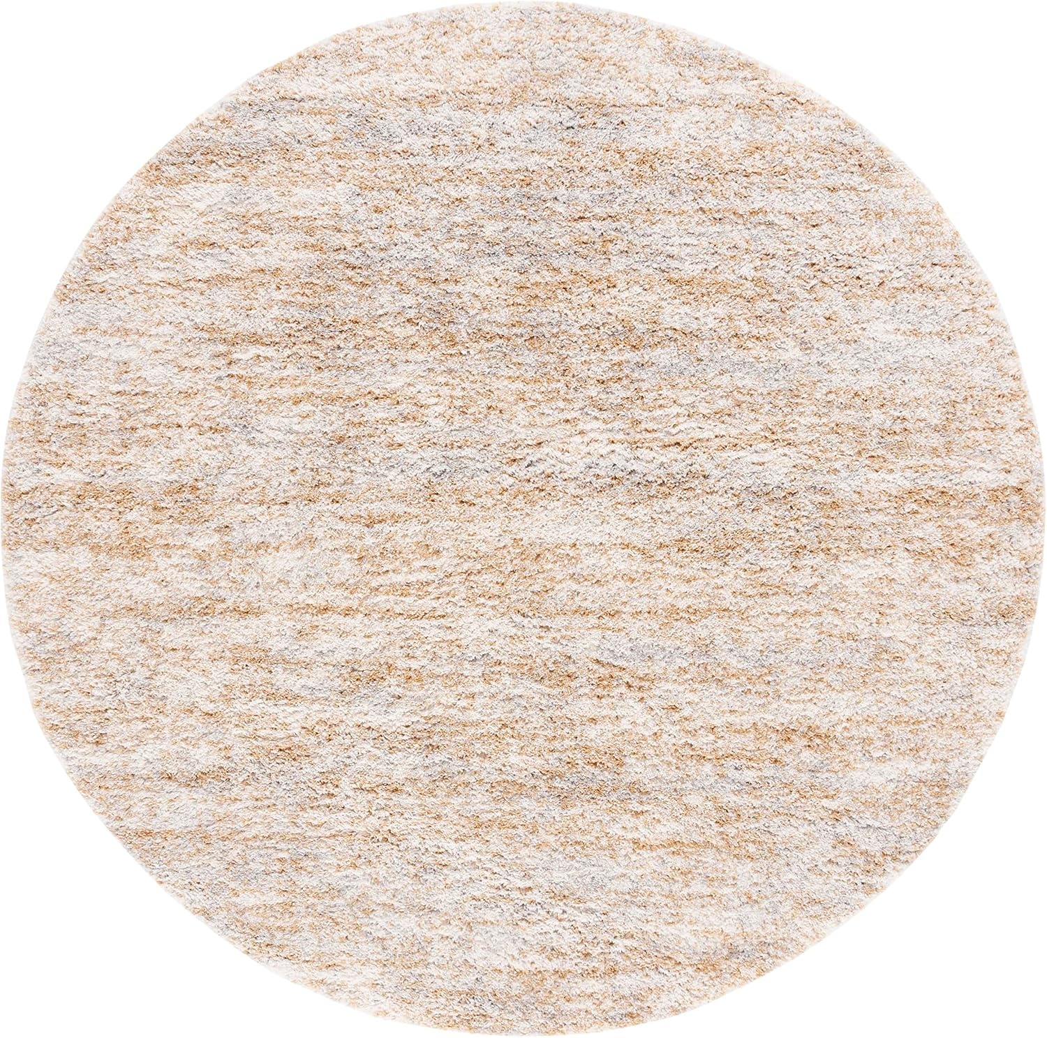 image:imageSAFAVIEH Area Rug 8x10 Berber Shag Collection Large Ivory amp Beige Modern Design NonShedding amp Easy Cleaning Plush Thick Pile Ideal for Living Room Bedroom Dining Space BER563AIvoryLight Gold